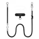 Tech-Protect C10S Rope tālruņa siksniņu komplekts, Black Titanium