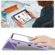 Tech-Protect Samsung Galaxy Tab A9 atverams vāciņš maciņš grāmatiņa SmartCase, violets