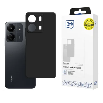 3Mk Protection Silicone Case vāciņš Xiaomi Redmi 13C / POCO C65, melns