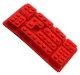 Silikona Forma Veidne LEGO Klucīšu Formā Šokolādei, Ledum un Cepšanai | Silicone Mold in the Shape of LEGO Bricks