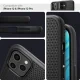 Spigen Liquid Air vāciņš iPhone 12 / 12 Pro, Matte Black