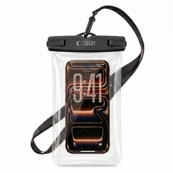 Tech-Protect UWC7 universālais ūdensizturīgais vāciņš līdz 6.9" melns