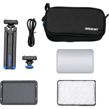 Amaran Ace 25c Kit RGBWW LED video gaisma, Charcoal