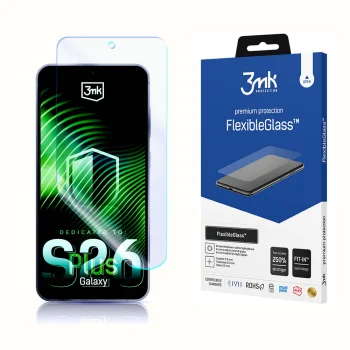 3mk FlexibleGlass hibrīda aizsargstikls Samsung Galaxy S26+