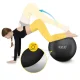 4FIZJO Reh Ball vingrošanas bumba 75 cm, melna