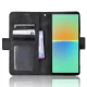 Sony Xperia 10 IV Wallet Design Multiple Card Slots Stand Leather Phone Case Cover, Black | Telefona Vāciņš Maciņš...
