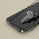 Aizsargstikls Tech-Protect Glass Fit+ Google Pixel 9A / 10A (2 gab.), melns