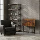Modernhome saliekams datorgalds 80x45 cm, riekstkoks