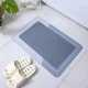 Ātri Žūstošs Vannas Istabas Paklājs, Pelēks | Quick-Dry Bathroom Mat