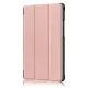 Huawei MediaPad M5 Lite 8.0\" Tri-fold Stand Cover Case, Pink | Vāks Apvalks Pārvalks Grāmatiņa Planšetdatoram
