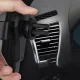 Universāls auto turētājs uz ventilācijas restēm - Gravity Air Vent Car Mount for phone – Black