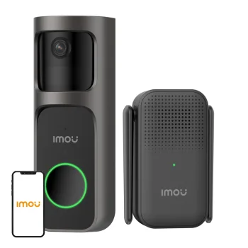 Bezvadu video zvans IMOU Doorbell 2S Kit DB-2SP-3T0W/DS3 2K 3MP Wi-Fi