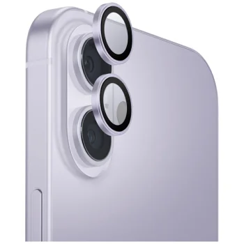 Uniq Optix Aluminum kameras aizsargstikls iPhone 17 Violeta