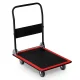 Platformas ratiņi Humberg HM-506 300 kg, melni-sarkani