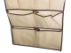 Auduma organizators skapim rotaslietām un aksesuāriem, 90x45 cm, smilškrāsas