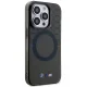 BMW iPhone 14 Pro Max vāciņš Pattern MagSafe, pelēks