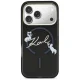 Karl Lagerfeld IML Choupettes Karl Script vāciņš iPhone 17 Pro, Melns
