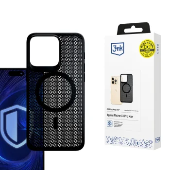 3mk COOLing MagCase vāciņš Apple iPhone 13 Pro Max, Melns