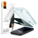 Spigen Glas.TR EZ Fit Privacy aizsargstikls iPhone 16 Pro (2 gab.)