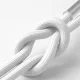3mk Hyper Cable N-SERIES USB-A / Lightning kabelis 1 m 12W, balts
