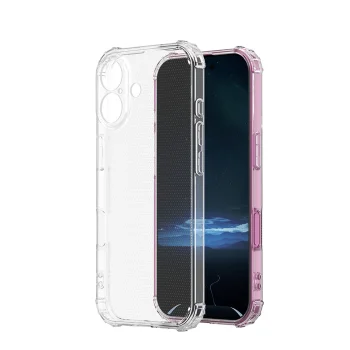 Tfo iPhone 17 vāciņš Anti Shock 1.5mm Big Hole, caurspīdīgs