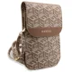 Guess universāla tālruņa somiņa Wallet Gcube Stripe, brūna