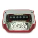 CCFL + UV/LED manikīra un pedikīra lampa 36 W, Sarkana (LED 24 W + CCFL 12 W)