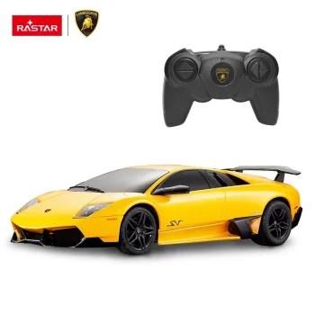 Tālvadības auto Rastar Lamborghini Murcielago 1:24, dzeltens