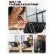 Supcase IBLSN Ares Flip Mag MagSafe vāciņš iPhone 17 Air, melns