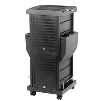 Frizieru ratiņi Gabbiano 100C melni