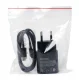 Samsung EP-TA800EBE USB-C lādētājs 25W ar EP-DA705BBE USB-C kabeli (1m) melns
