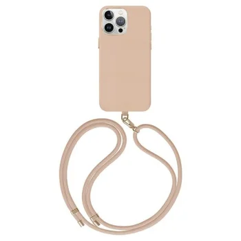 Uniq Coehl Muse vāciņš priekš iPhone 15 Pro Max ar MagSafe atbalstu, bēšs