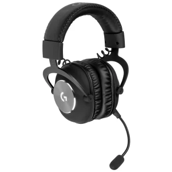 Logitech G PRO X spēļu austiņas, melnas