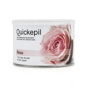 Profesionālais depilācijas vasks Quickepil 400ml, rozā