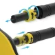 4Fizjo ULTRA regulējams pievilkšanās stienis durvīm 66-100 cm, melns/dzeltens