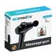 Isomedix 26441 masāžas pistole ar 12 uzgaļiem, melna