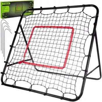 Trizand futbola vārti un trenažieris ar mērķi 100x100 cm