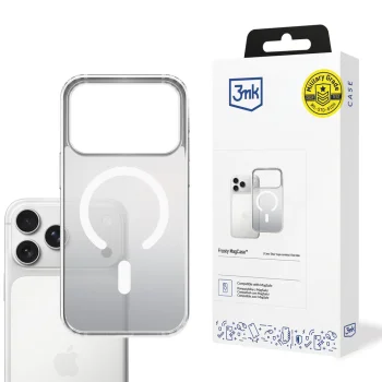 Telefona vāciņš 3mk Frosty MagCase iPhone 17 Pro Max, balts