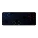 Spēļu galda paliktnis Wozinsky WPD-B800, 800 x 300 mm, ūdensizturīgs, melns