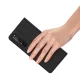 Sony Xperia 1 II DUX DUCIS Leather Cover Case, Black | Telefona Maciņš Vāciņš Apvalks Grāmatiņa