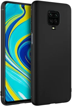 Xiaomi Redmi Note 9 Pro / 9s / Max Matte TPU Case Cover Shell, Black | Matēts Silikona Vāciņš Maciņš