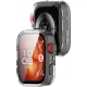 Tech-Protect Defense aizsargkorpuss ar stiklu Huawei Watch Fit 4 Pro, Caurspīdīgs