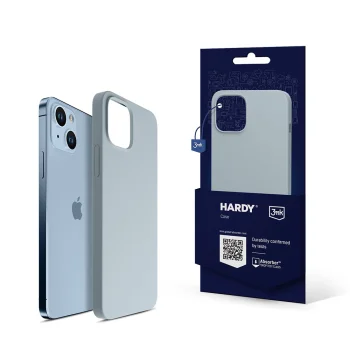 3mk Hardy Silicone MagCase vāciņš iPhone 14 Plus zils