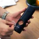 Huslog elektrisko dzirnaviņu komplekts, melns