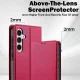 Samsung Galaxy A55 ( SM-A556B/DS ) LC.IMEEKE PU Leather Wallet Protective Book Case Cover, Red | Telefona Vāciņš...