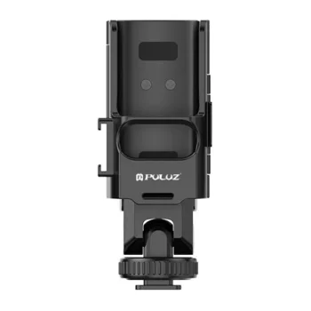 Kameras adapteris Puluz PU726B priekš DJI OSMO Pocket 3 ar 1/4" vītni un 3 Cold Shoe stiprinājumiem