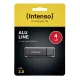 USB zibatmiņa Intenso Alu Line 4 GB USB 2.0, antracīts