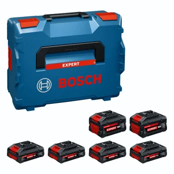 Akumulatoru komplekts Bosch 18V EXPERT (4x EXBA18V-40 4.0 Ah + 2x EXBA18V-80 8.0 Ah, L-BOXX 136)