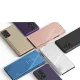 Atverams vāciņš Clear View Case priekš Samsung Galaxy A73 ar statīva funkciju, rozā