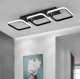 LED griestu lampa 33W, melna